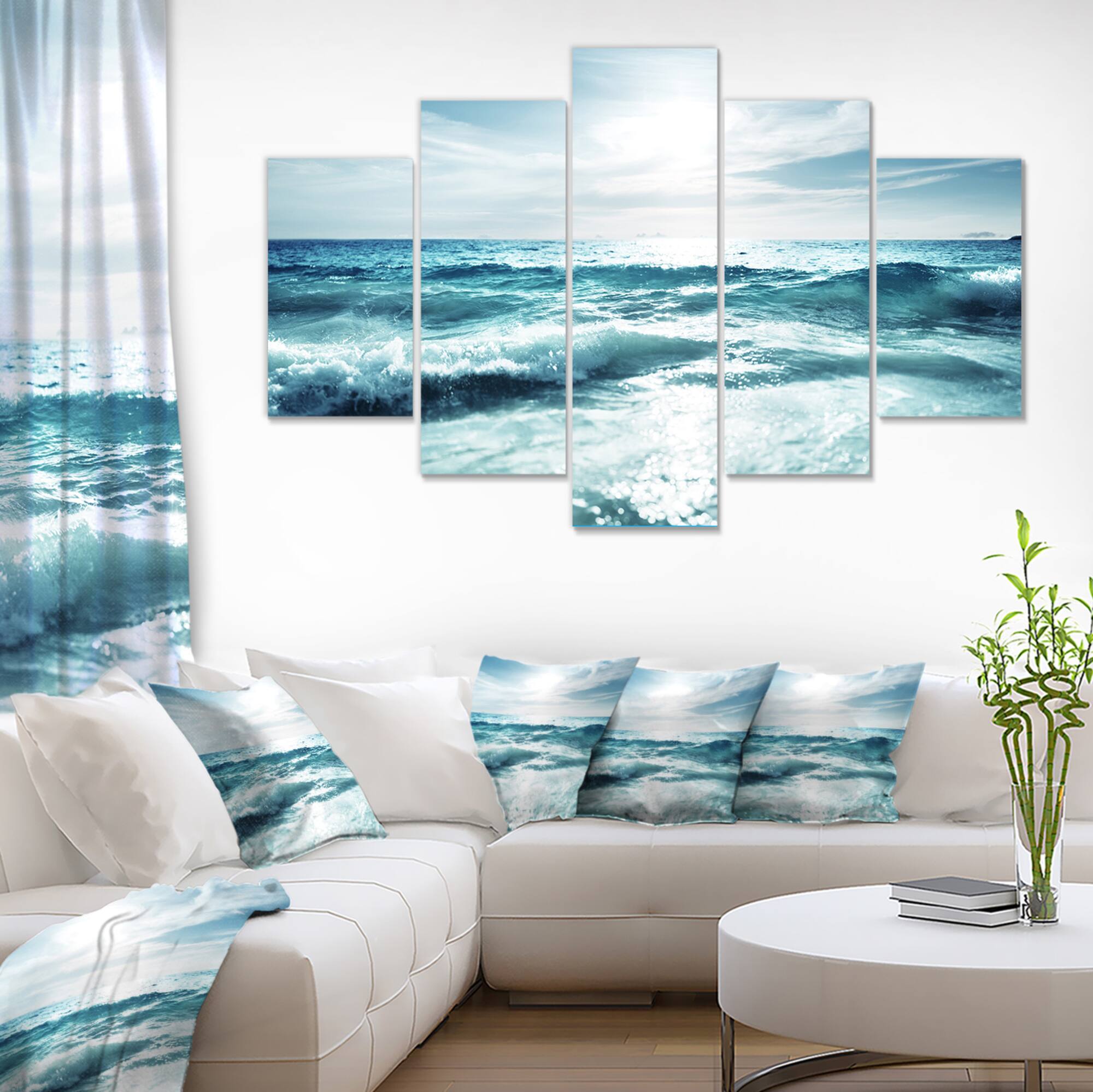 Designart - Seychelles Beach at Sunset